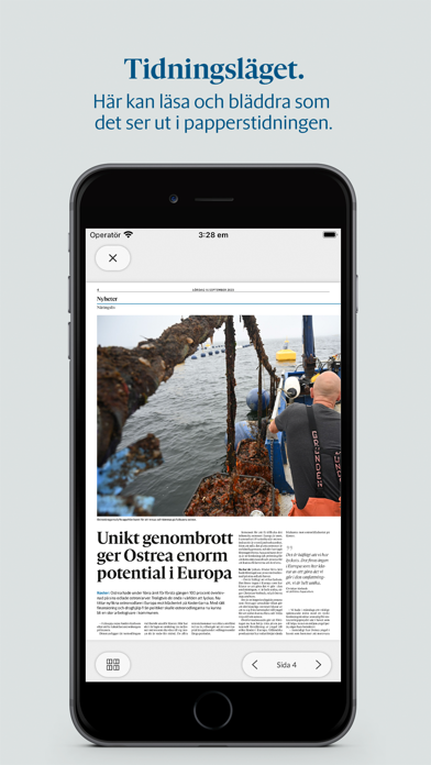 Strömstads Tidning e-tidning Screenshot