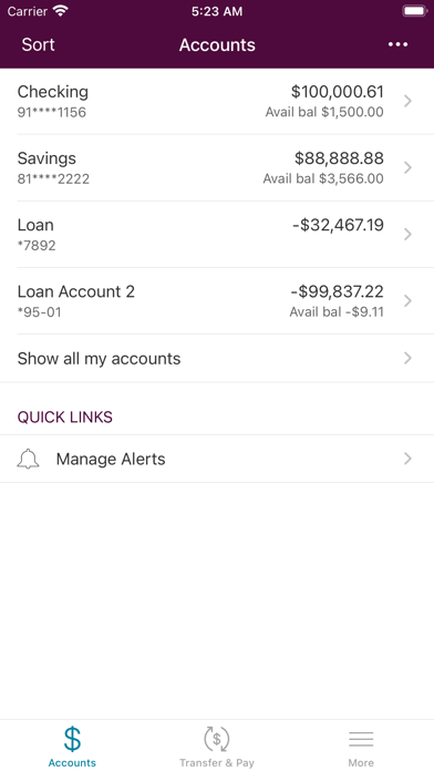 Method Bank Personal Mobile Screenshot