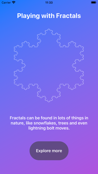 Playing with Fractals Screenshot