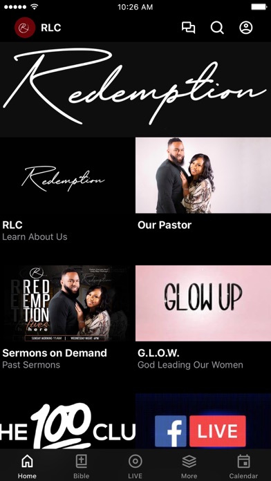 Redemption Life Center Screenshot