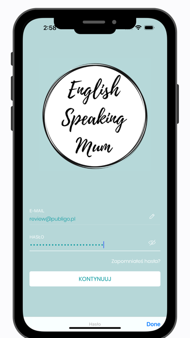 English Speaking Mum Screenshot