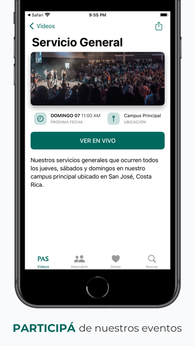 Comunidad PAS Screenshot