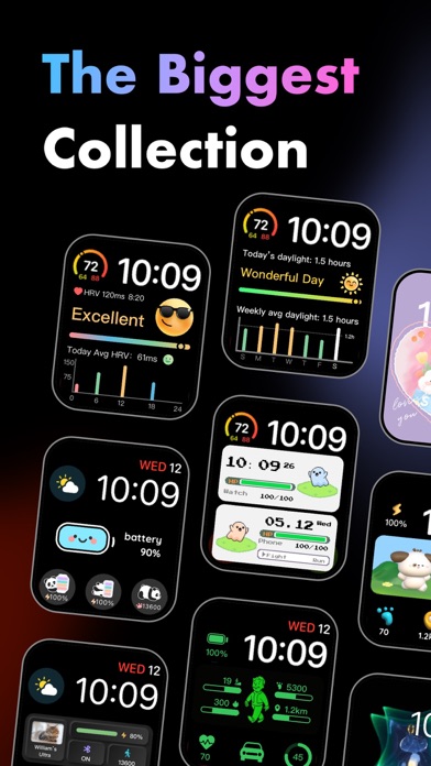 Screenshot #2 pour Panda Watch Faces Gallery