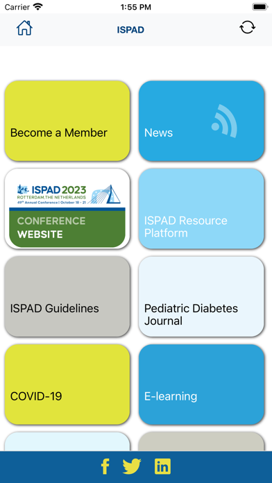 ISPAD Society Screenshot