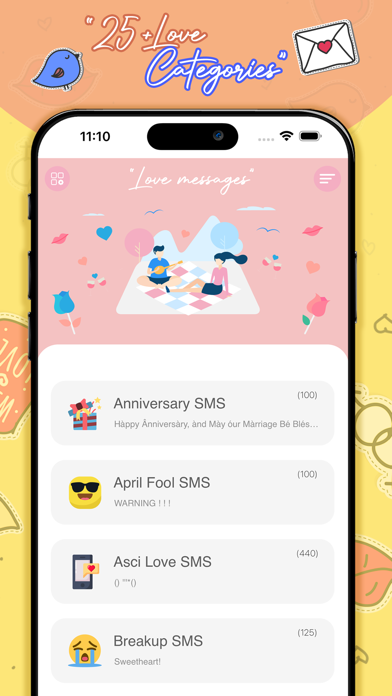 Love Messages- Romantic Love Screenshot