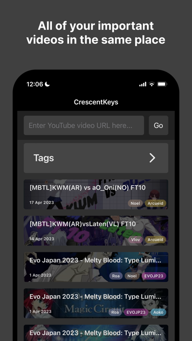 Crescent Keys: Video Time Note PC 용