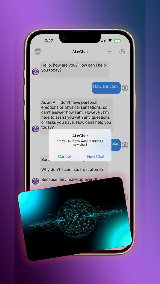 #4. ChatBot AI Assistant eChat (iOS) Με: Eyermin Colon Sanchez