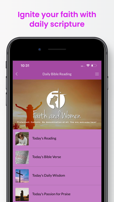 Faith and Women Screenshot