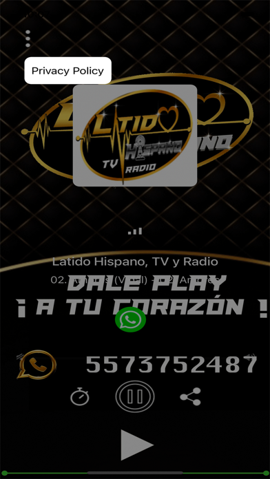 Latido Hispano, TV y Radio Screenshot