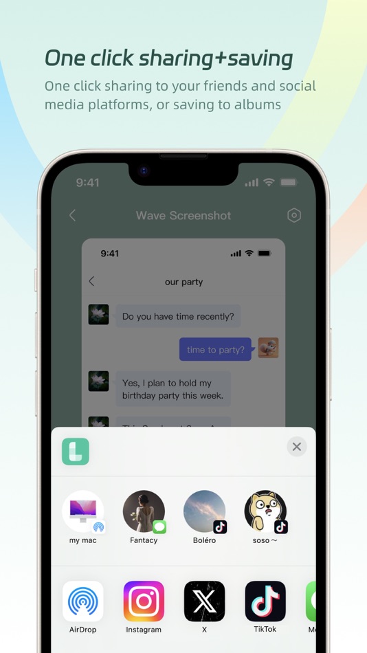 #4. Wave Screenshot (iOS) Podle: 志远 王
