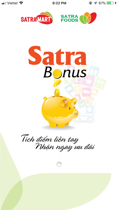 Satra Loyalty Card Screenshot