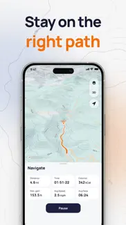 all hiking trails maps: fottur iphone screenshot 4