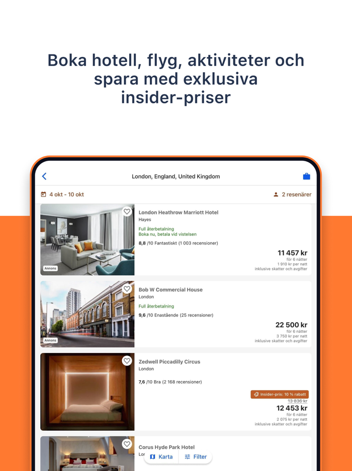 MrJet - Hotell Flyg Hyrbil
