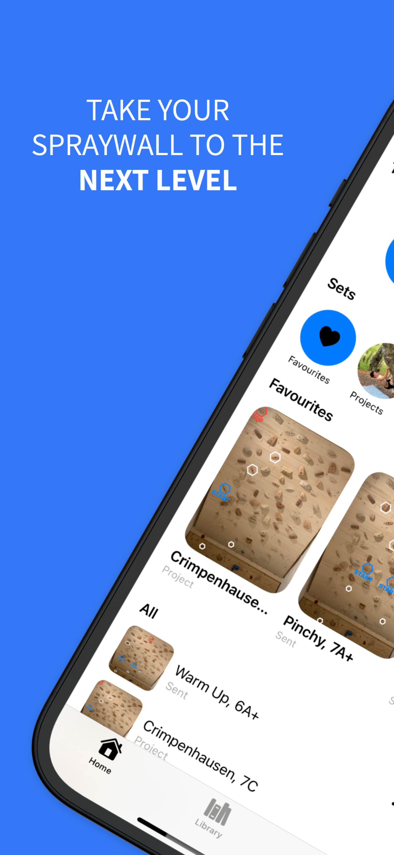 Spray: Climbing Wall