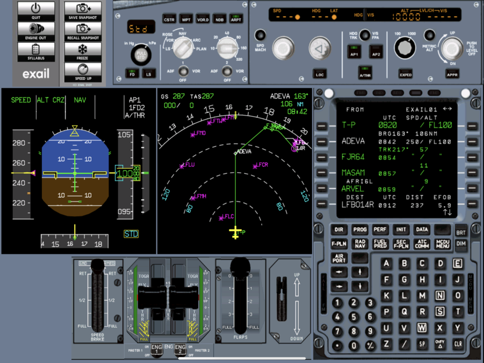 #2. FMGS A320 (iOS) Bởi: ECA Faros