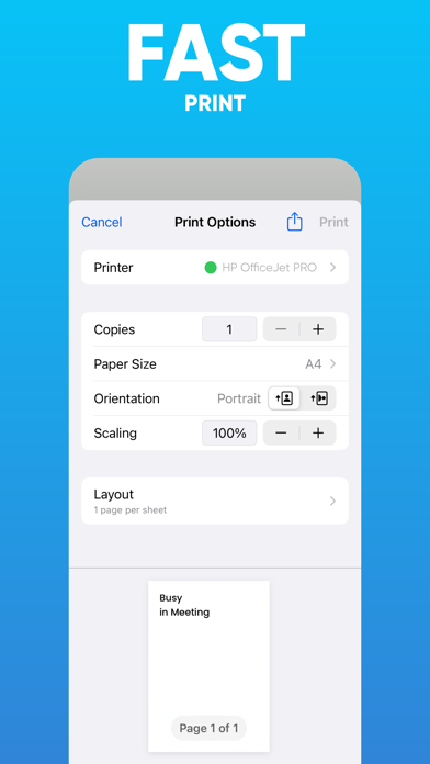 Printer Scanner for AirPrint Screenshot
