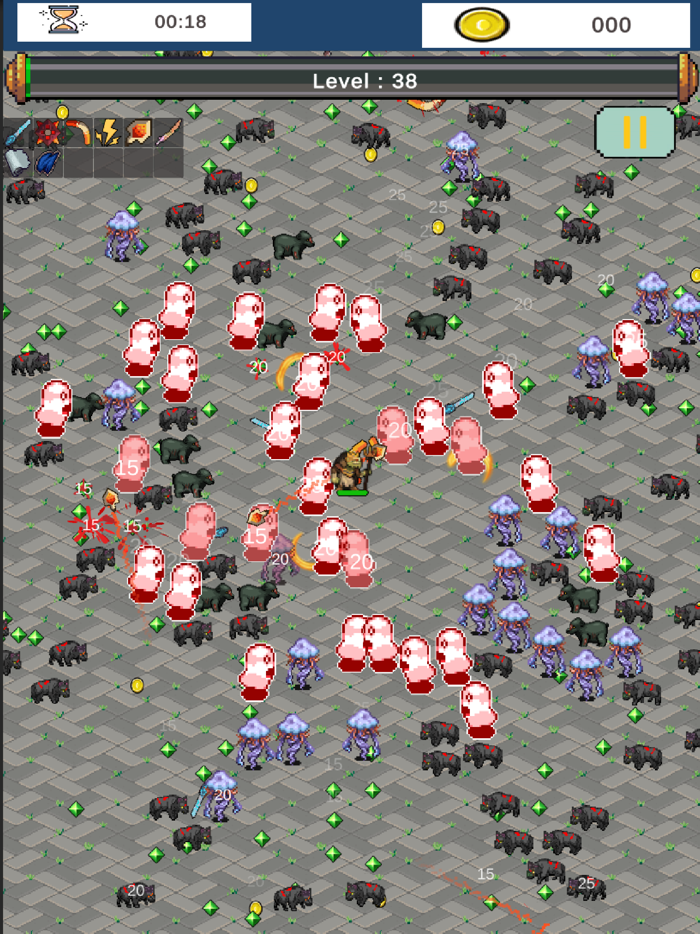 Survivor Pixel world