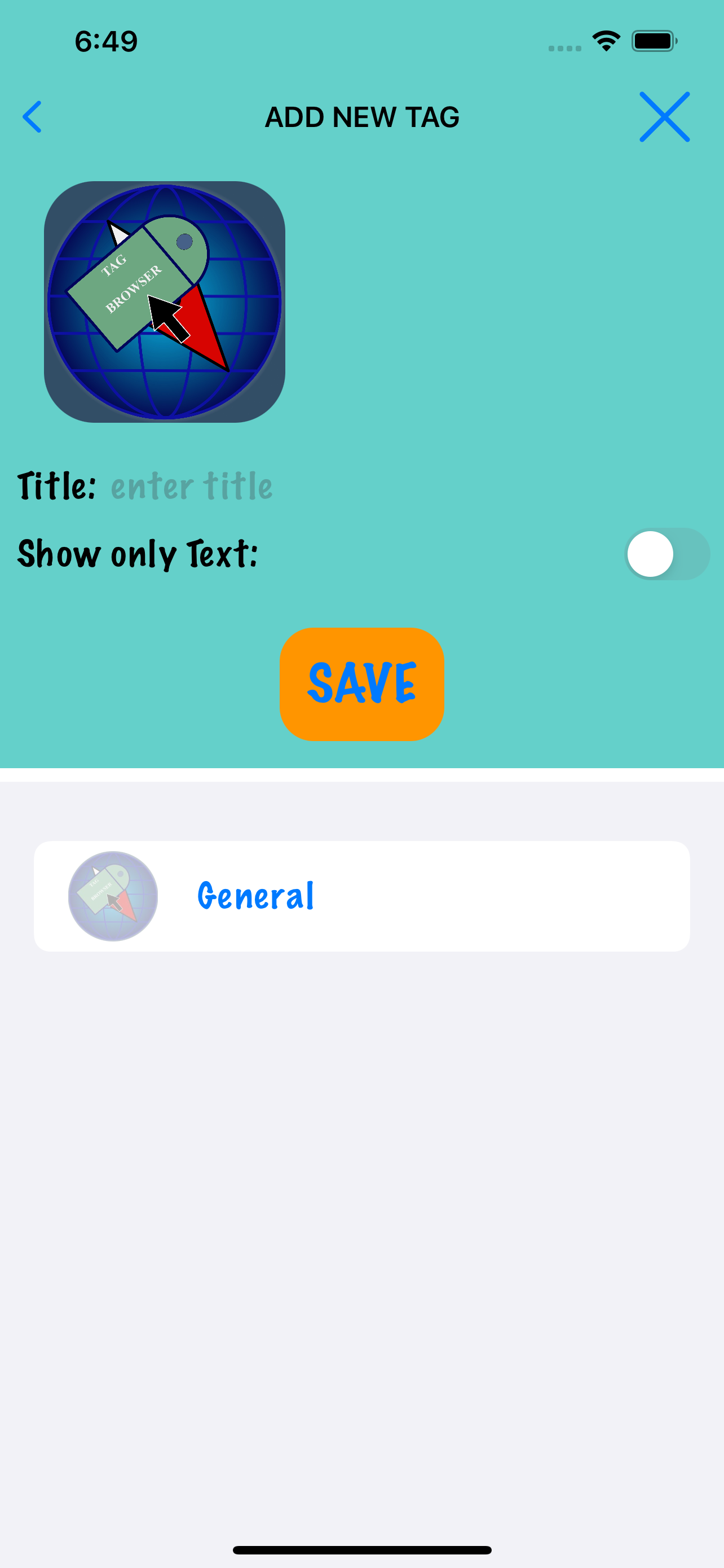 Tag Browser