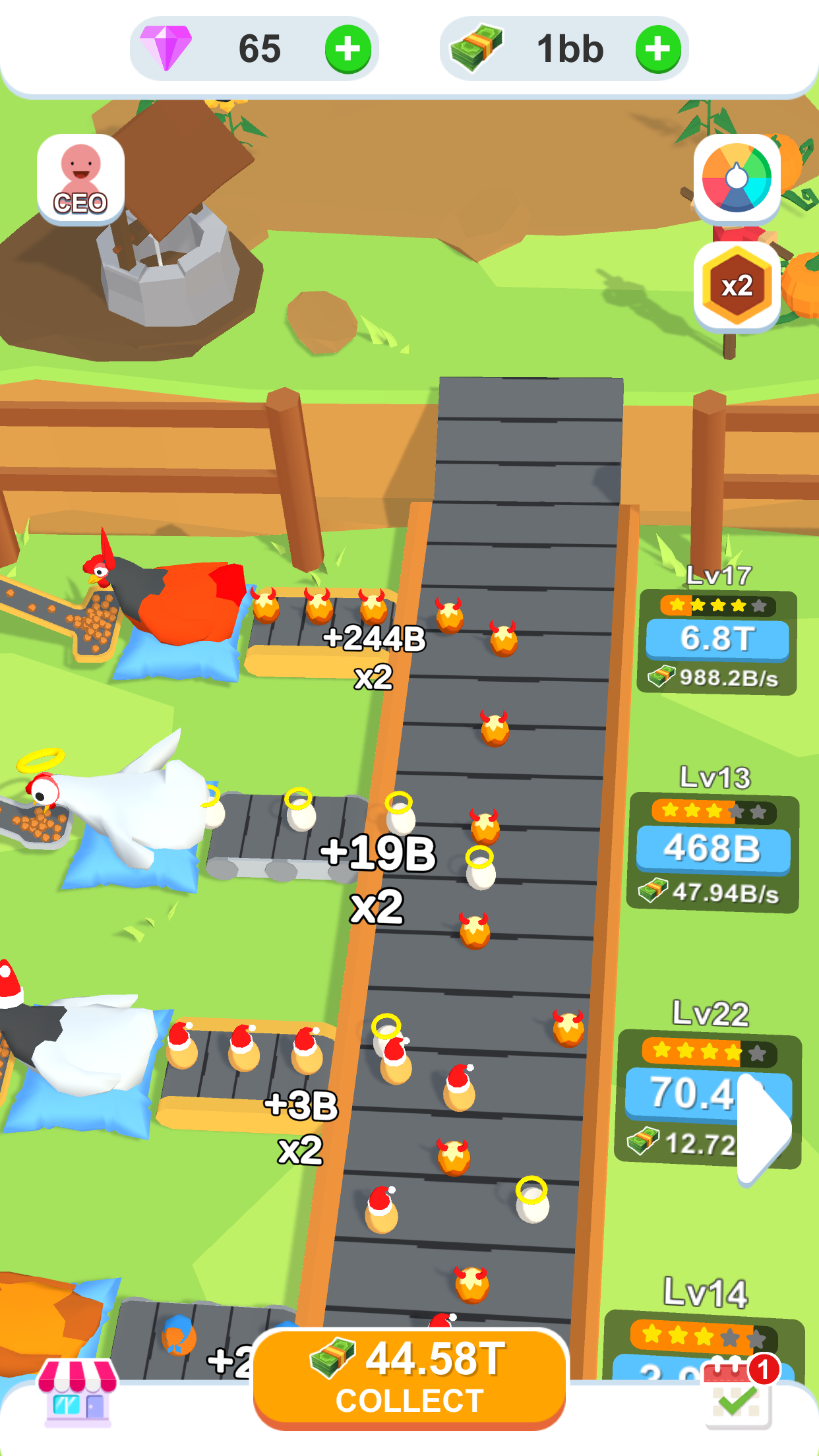 Idle Egg Factory 3D screenshot 1