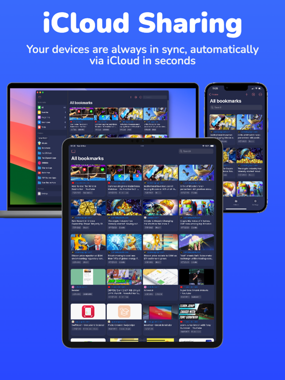 Bookmark Manager: Bookmarkify iPad screenshot 6 - Productivity app