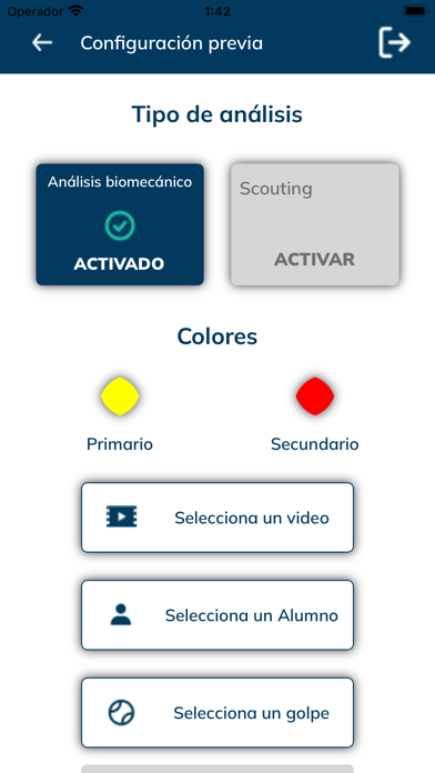 EmotionPadel Vídeo Análisis Screenshot