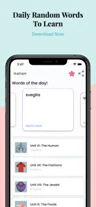 Learn Italian Language Easily screenshot #4 for iPhone