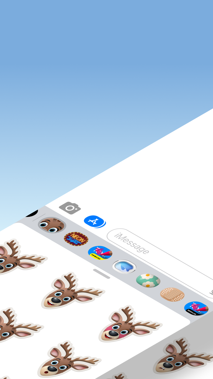 Reindeer Emoji Stickers