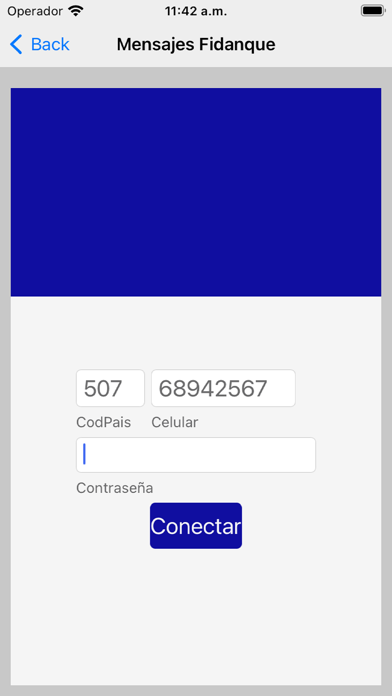 Mensajes Fidanque Screenshot