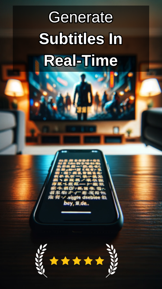 #1. Live Subtitle (iOS) 由: Can Berk Hayretdag