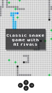 snake game with ai rivals iphone screenshot 2