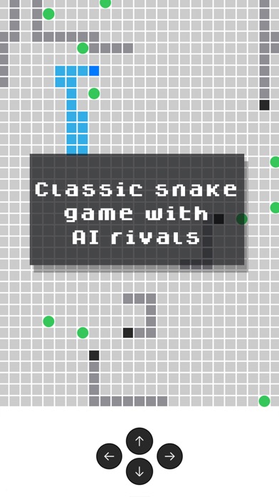 Snake Game with AI Rivals Screenshot