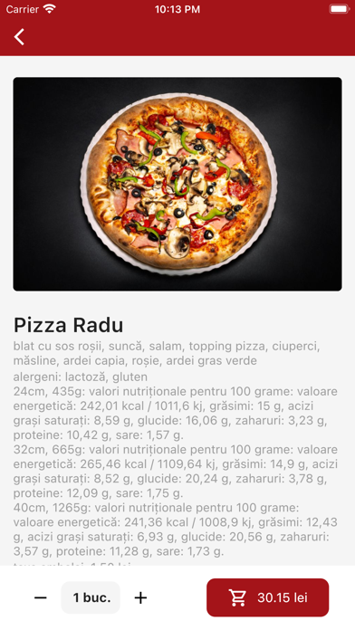Pizza Radu Screenshot