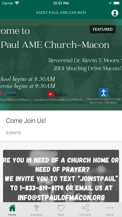 Saint Paul AME Church Macon Screenshot