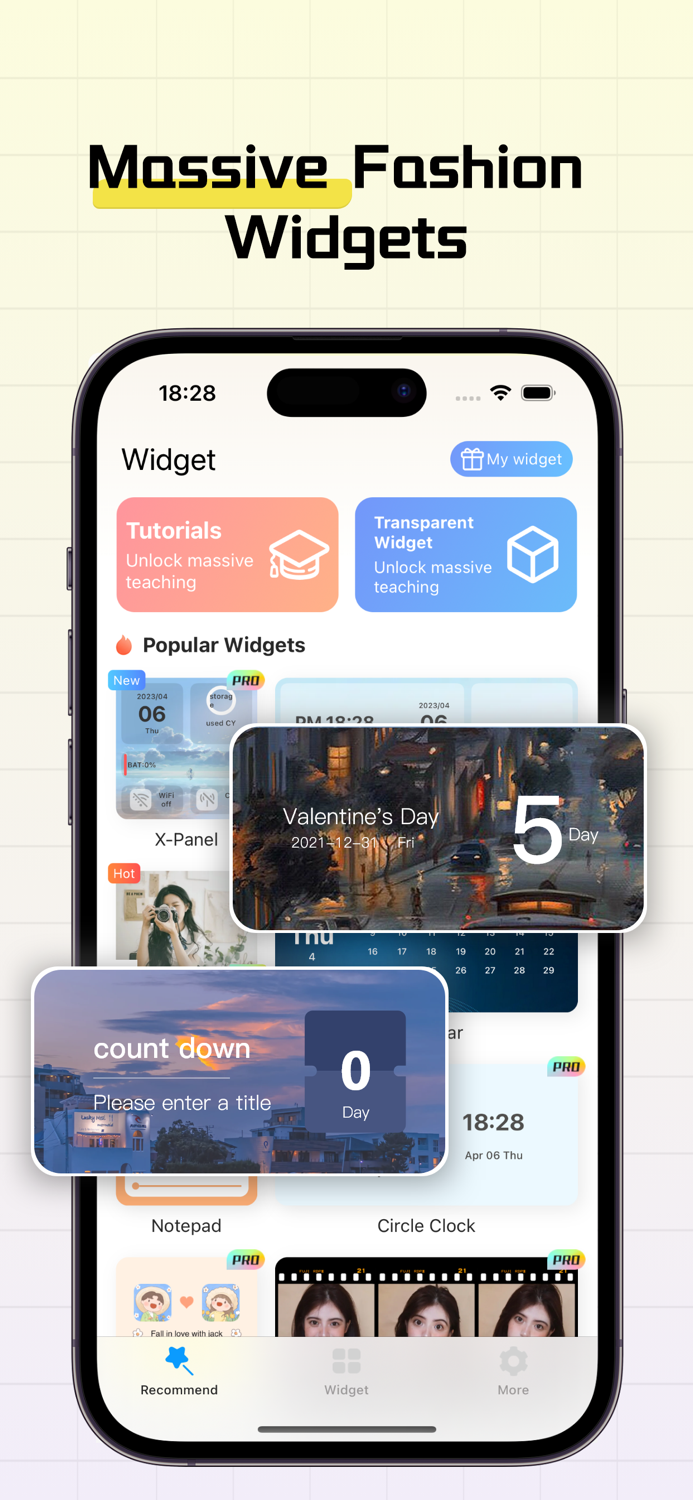Top Widgets Pro - Lock Themes