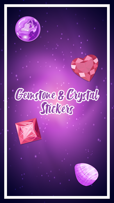 Screenshot #1 pour Gemstone & Crystal Stickers