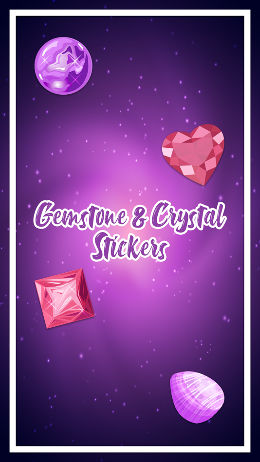 Gemstone & Crystal Stickers - 1.2 - (iOS)