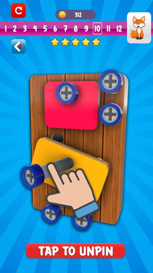 #2. Screw Pin Puzzle Bolt Master (iOS) โดย: Petro Rybalchenko