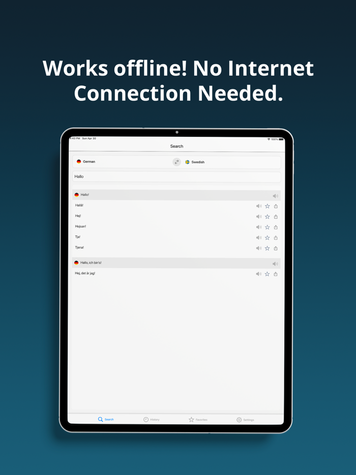 German Swedish Dictionary 