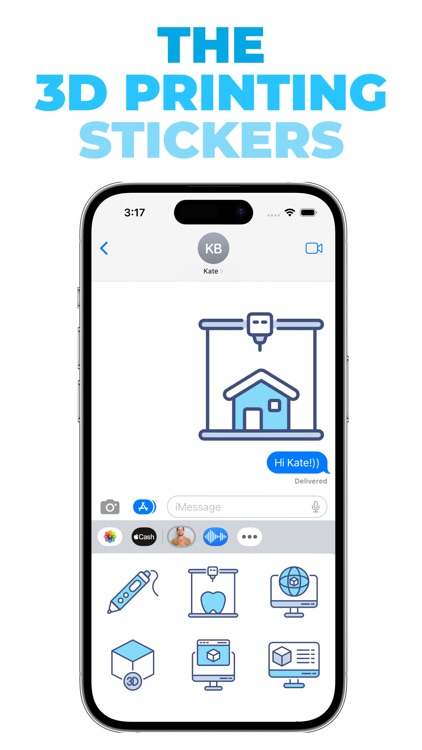 The 3D Printing stickers