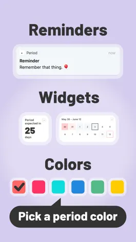 Game screenshot Period - period tracker hack
