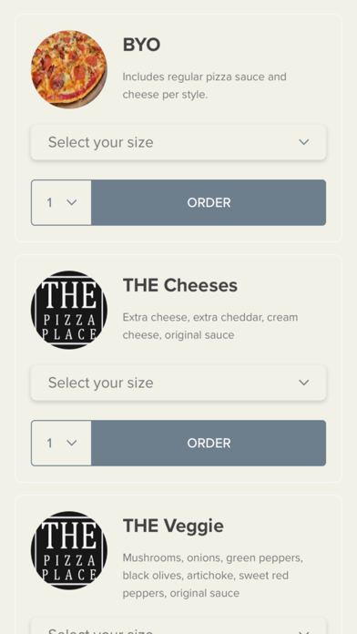 THE Pizza Place - KC Screenshot