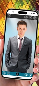 Men Fashion Suit Photo Montage screenshot #2 for iPhone