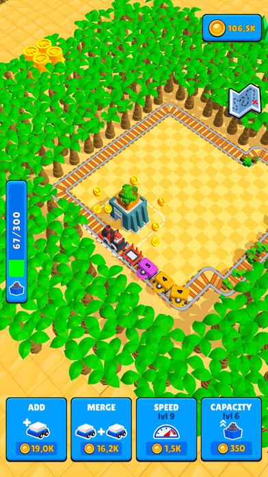 Train Miner: Idle Railway Game screenshot 4