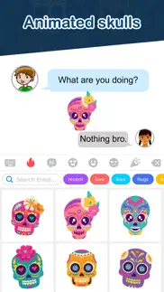 animated skulls iphone images 2