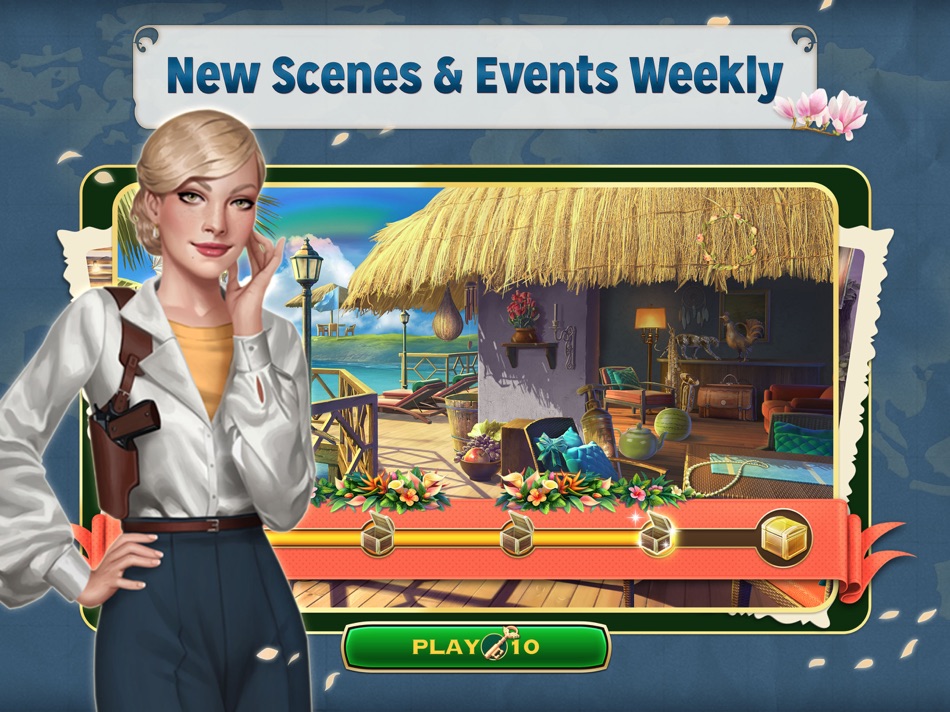 #5. Pearl’s Peril: Hidden Objects (iOS) Podle: wooga