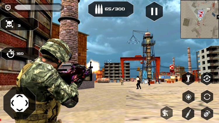 Battle Fire Counter Terrorist screenshot-3