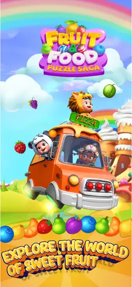 Game screenshot Fruit & Food: Puzzle Saga mod apk