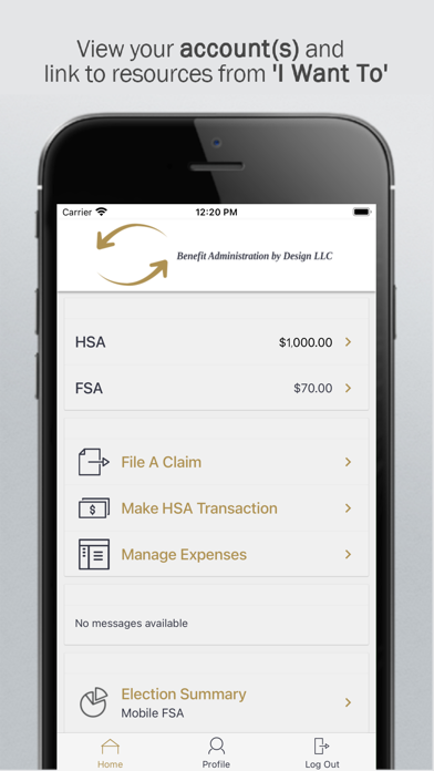 Benefit Admin by Design LLC Screenshot