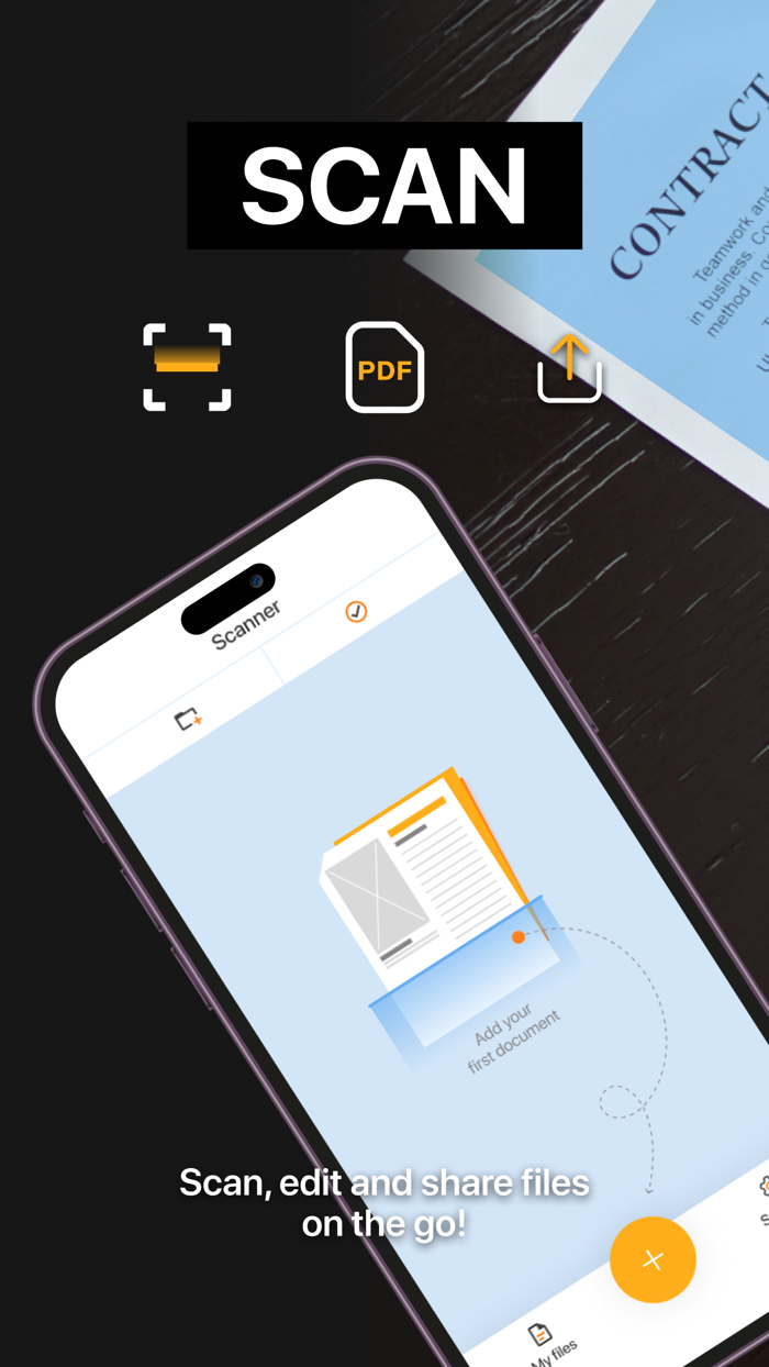Cam scanner app PDF documents