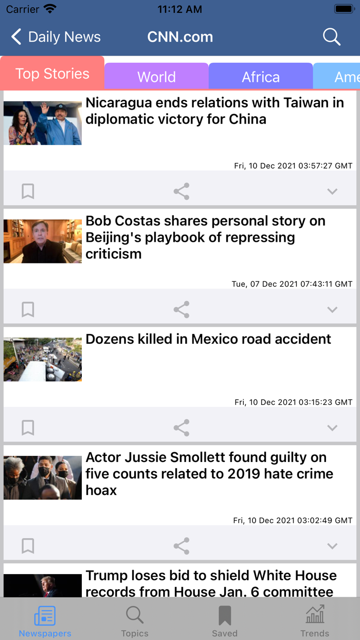 Daily News App